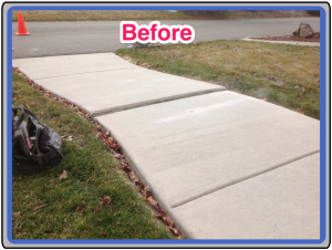 sidewalk concrete repair